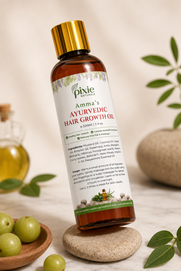 Amma’s Ayurvedic Hair Growth Oil