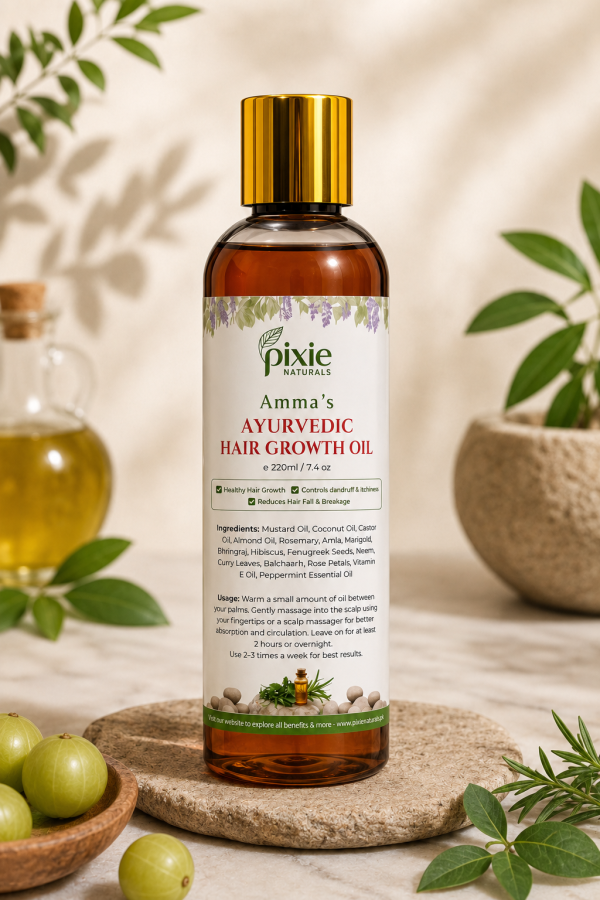 Amma’s Ayurvedic Hair Growth Oil